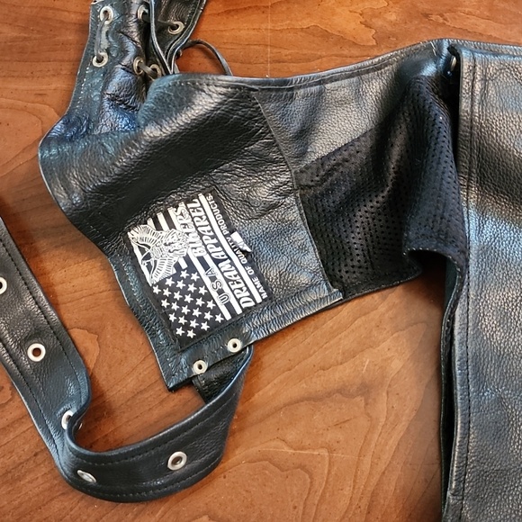 Leather chaps XL - Picture 4 of 11